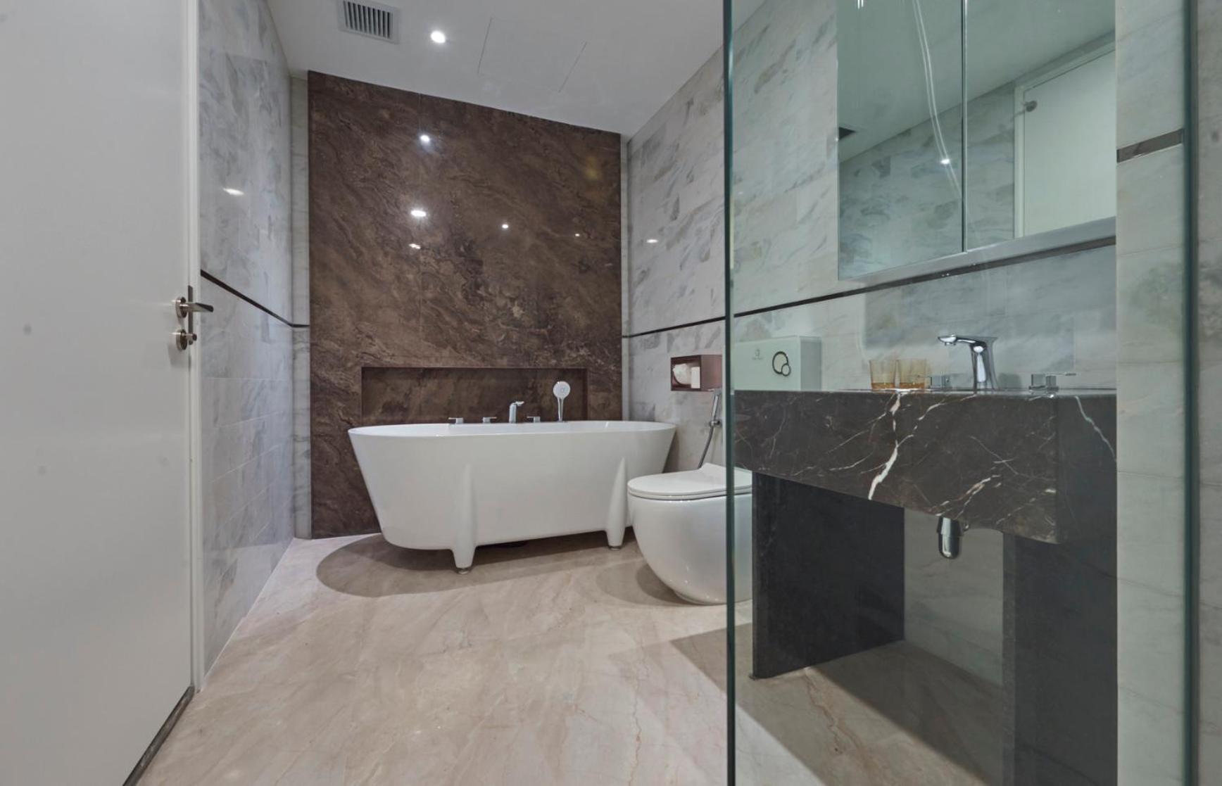 The Face Style Hotel 쿠알라룸푸르 외부 사진 Bathroom